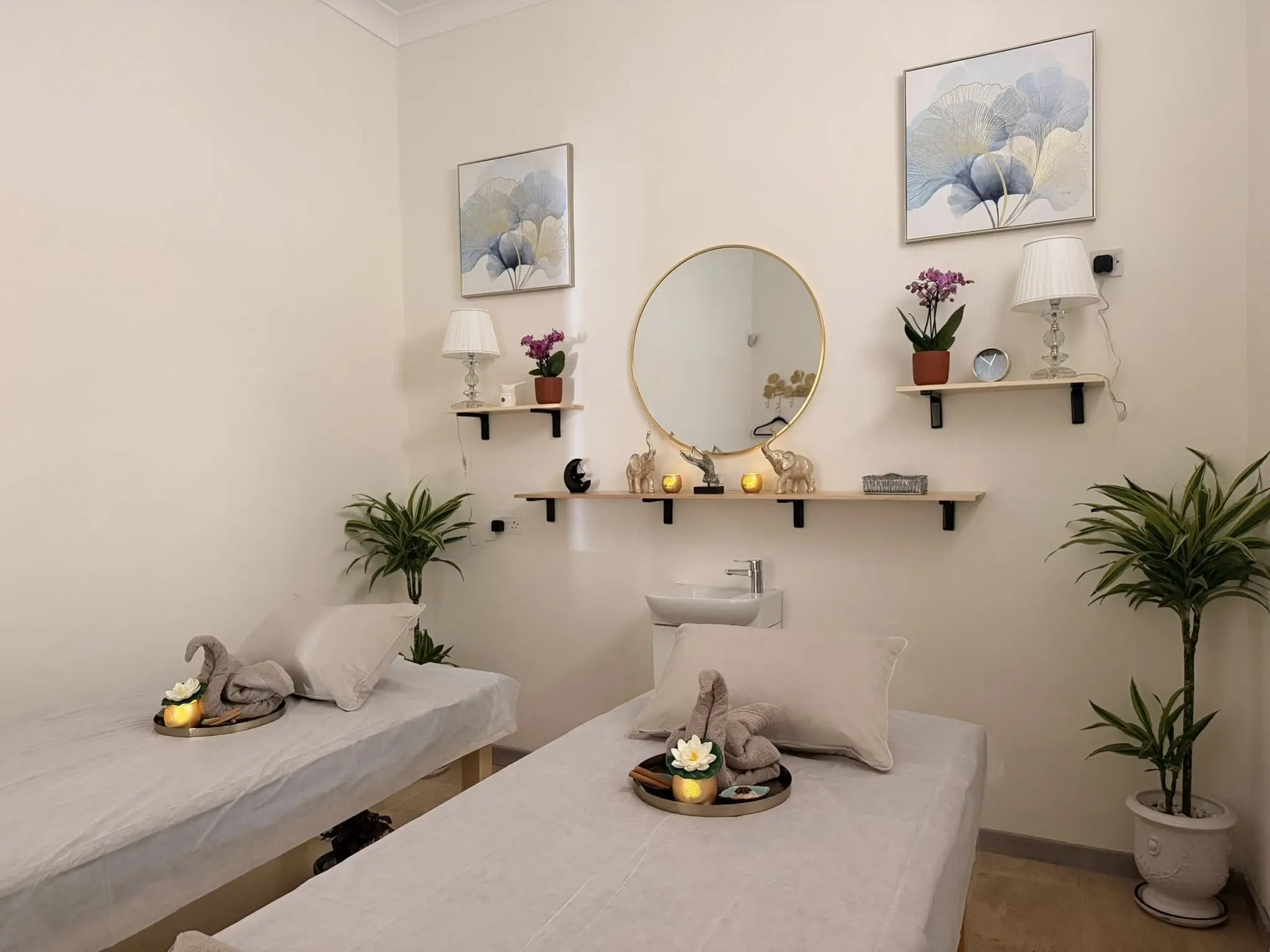 Peaceful spa detail at Baan Thai Dlife Spa